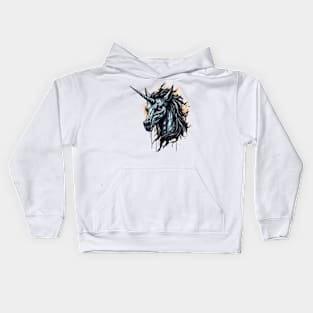 Creepy Unicorn Kids Hoodie